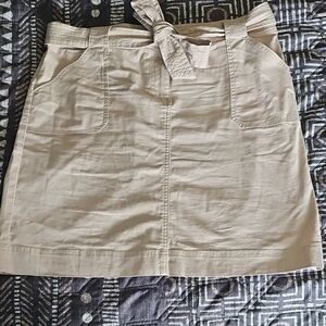 Kersh Tan Mini Skirt